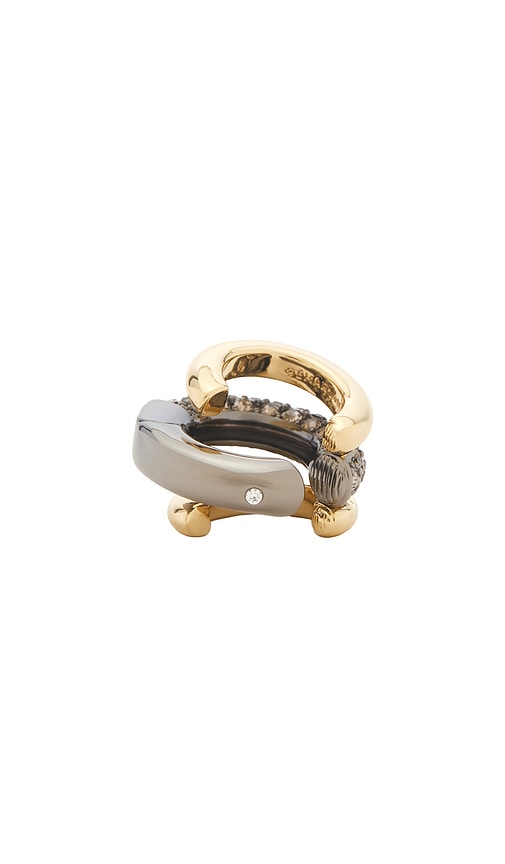  Demarson Ohrklemme Maye In Metallic Gold. 
