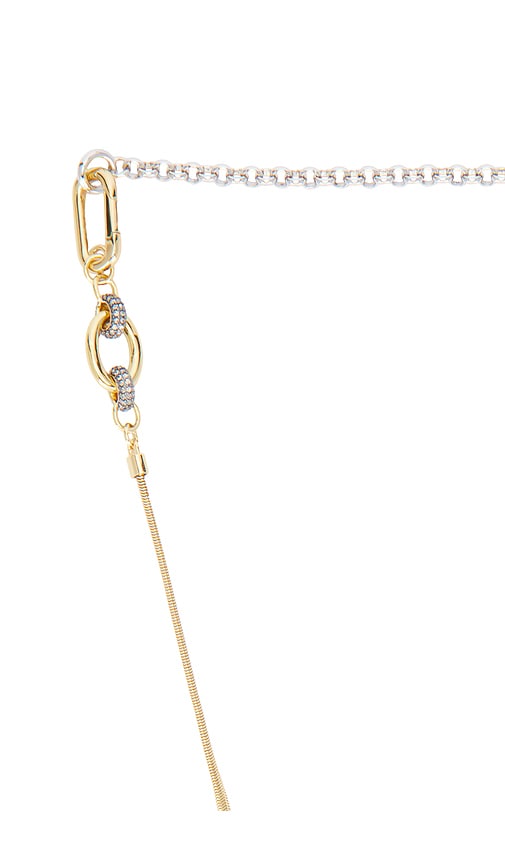  Demarson Benson Necklace In Metallic Gold. 