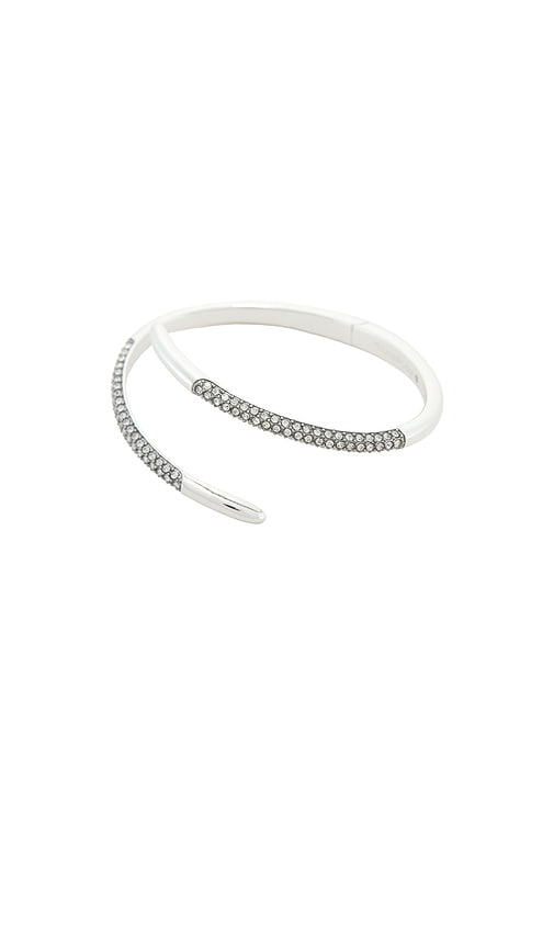 Demarson Vesey Cuff in Metallic Silver.