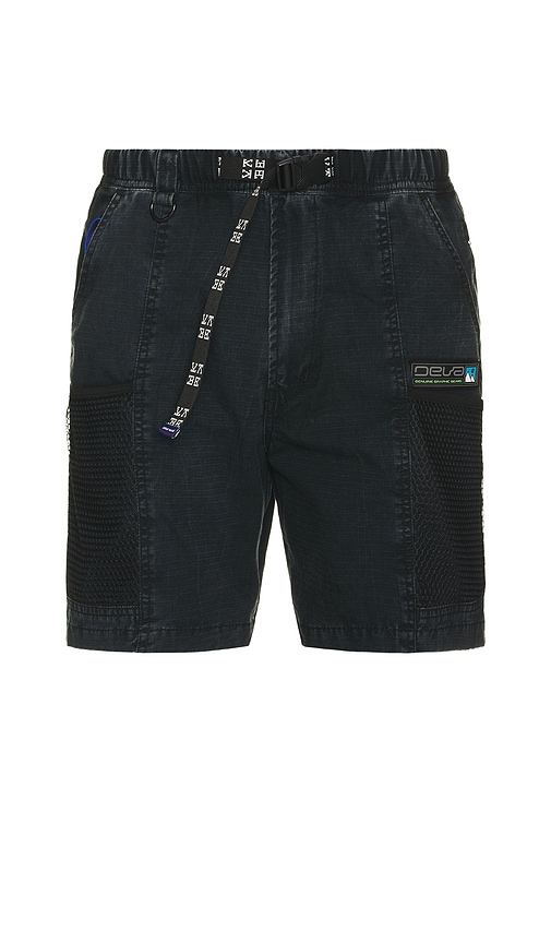 Hike Cargo Shorts in Black. - size XL/1X (also in L, M)