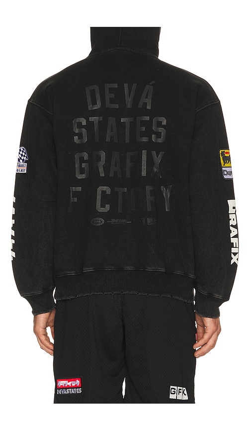  Deva States Hoodie Garage In Black. Größe S. Also In M, L, Xl/1x, Xxl/2x. 