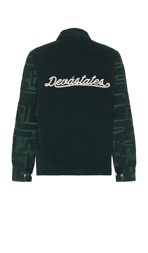 DEVA STATES CIRCUIT ZIP-UP CORDUROY JACKET