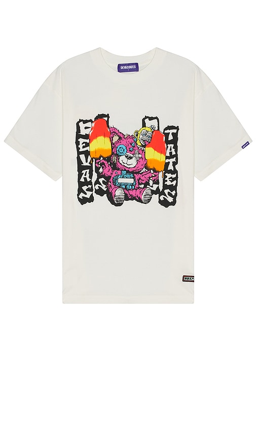 Shop Deva States Meltdown T-shirt In 米白