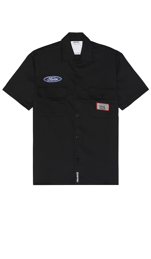 Shop Deva States Fuel Work Shirt In 黑色