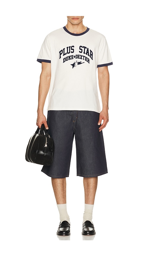  Duke + Dexter Shirt In White. Größe S. Also In M, L, Xl/1x. 