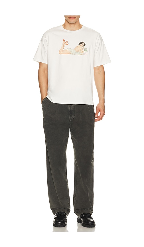  Duke + Dexter Shirtkleider In White. Größe S. Also In M, L. 