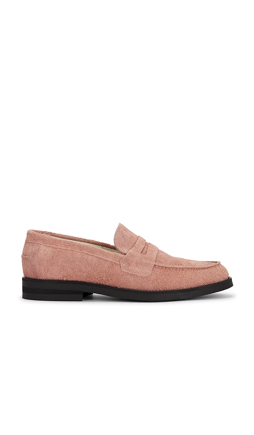 Duke + Dexter Wilde Suede Penny Loafer In Multi