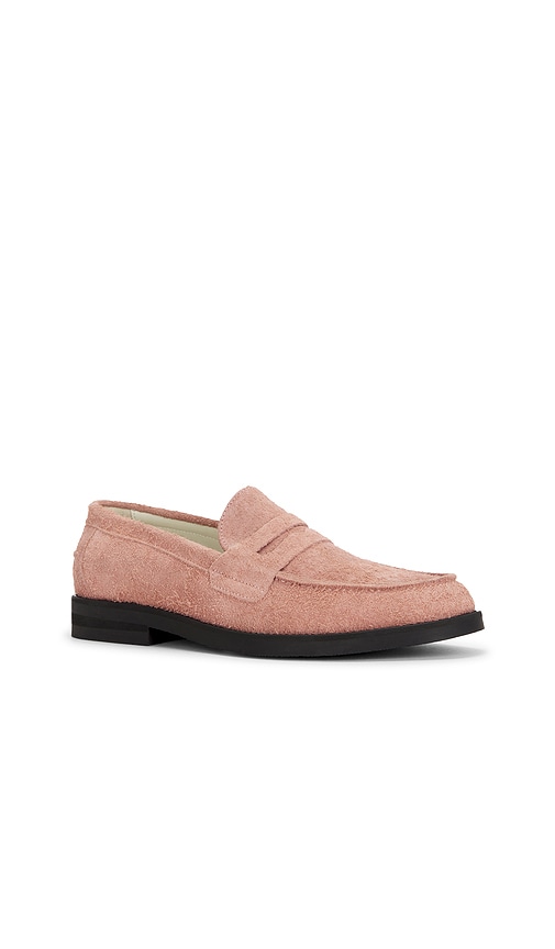 Duke + Dexter Wilde Suede Penny Loafer In Multi