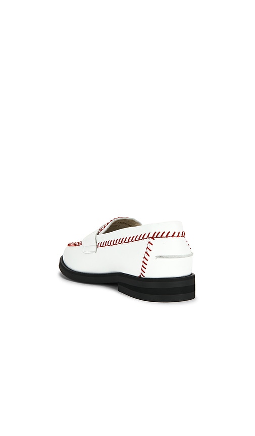  Duke + Dexter Pennyloafer Wilde In White. Größe 8. Also In 9, 10, 11, 12. 