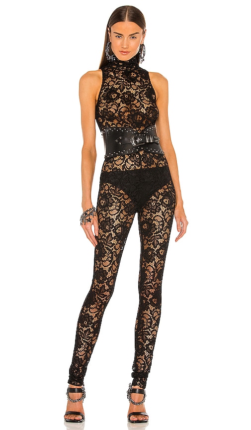 DUNDAS x REVOLVE Debbie Catsuit in Black
