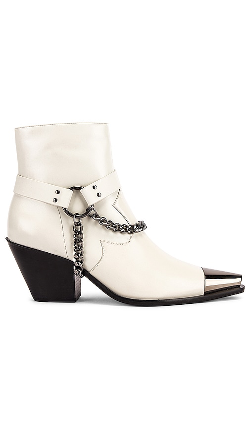 revolve white booties