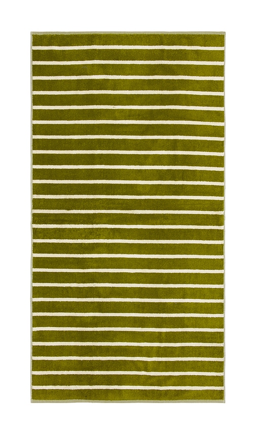  Dusen Dusen Badetuch Mit Vogelstreifen Bird Stripe Bath Towel In Green. 