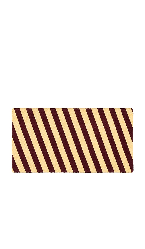 Dusen Dusen Embroidered Bolster In Brown
