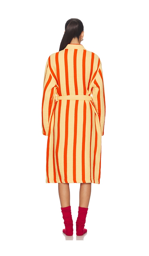 Dusen Dusen Waffle Bathrobe | Thumbnail 4