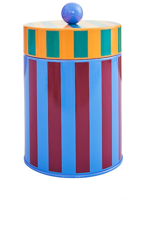 Dusen Dusen Medium Striped Canisters In N,a