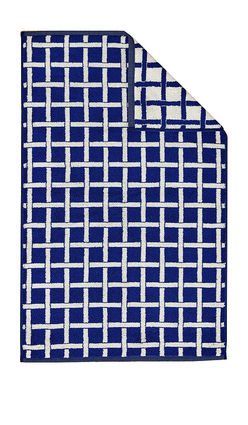 Tabby Hand Towel in Navy - Dusen Dusen - Modalova