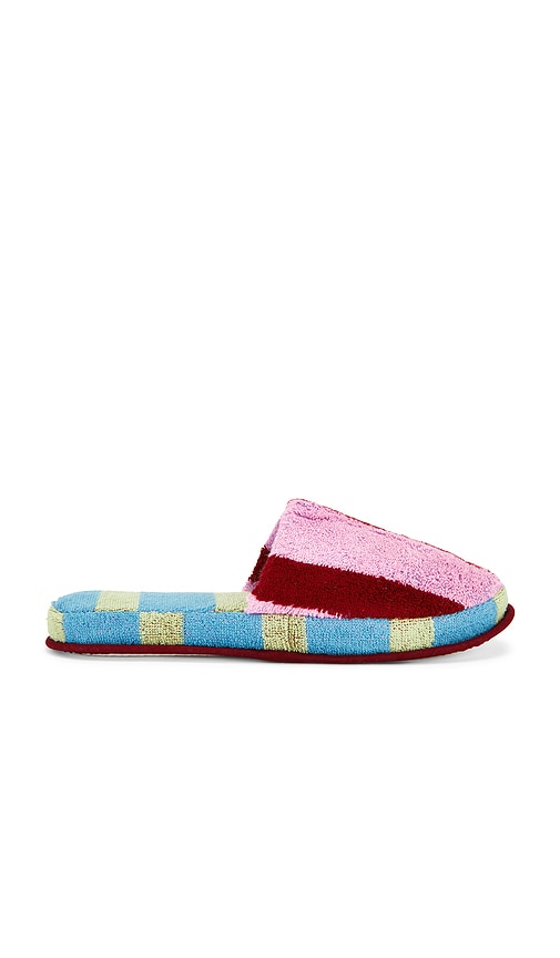 Dusen Dusen Terry Slippers In Pink