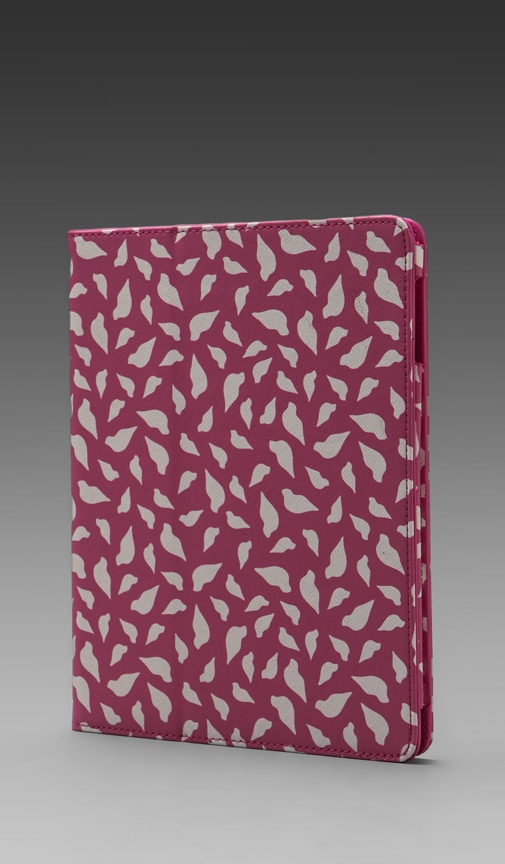 Printed Lips Ipad Book Cover