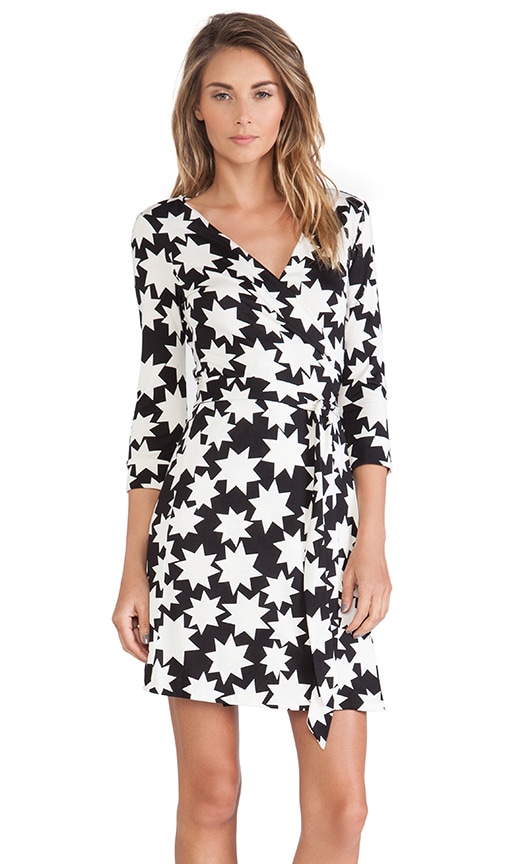 dvf star dress