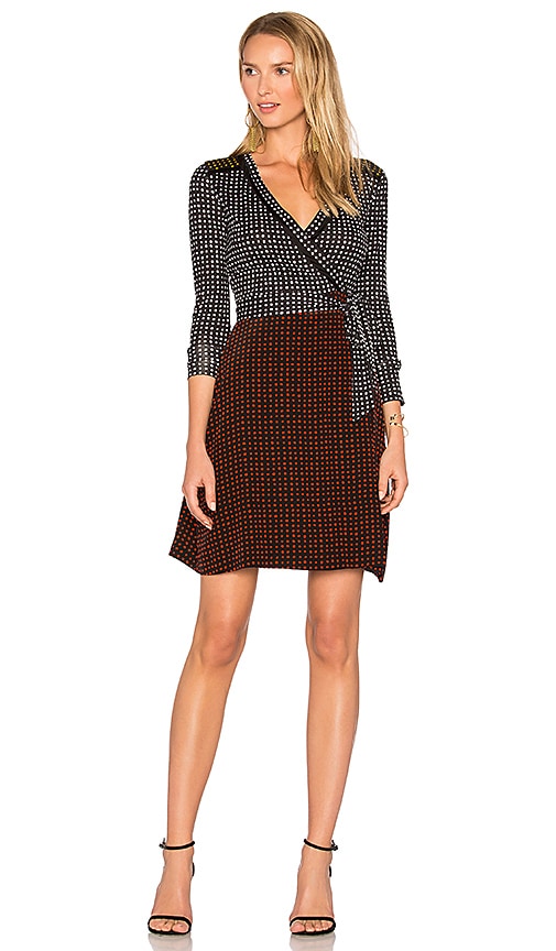 Diane Von Furstenberg Wrap Dress In Ferma Print Revolve Wrap Dress Diane Von Furstenberg