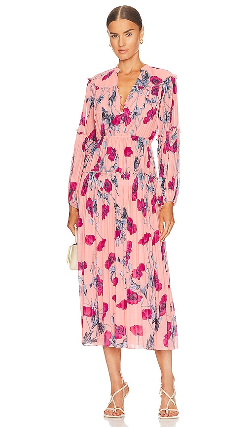 Diane von Furstenberg Link Dress in Pink.