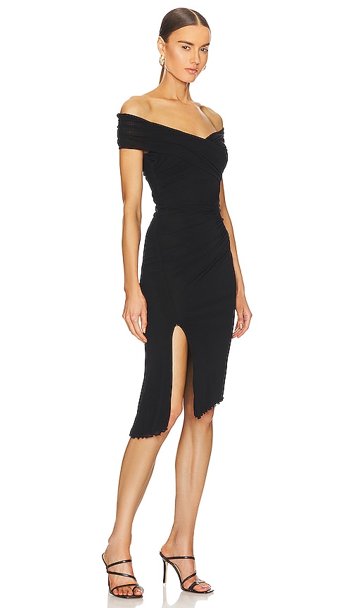 Shop Diane Von Furstenberg Lovinia Dress In Black