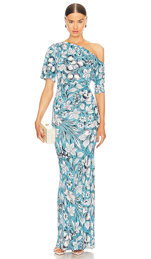 Shop Diane Von Furstenberg Wittrock Dress In Blue