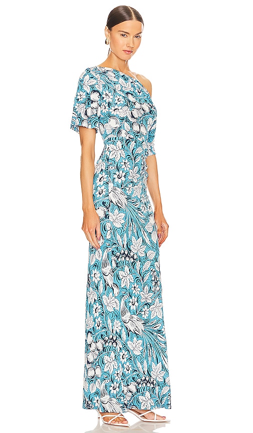 Shop Diane Von Furstenberg Wittrock Dress In Blue