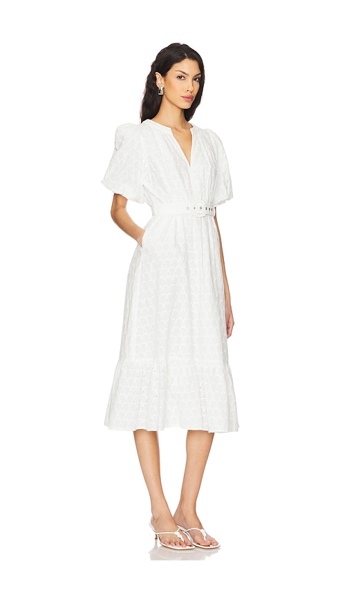 Diane Von Furstenberg Polina Dress In 象牙白