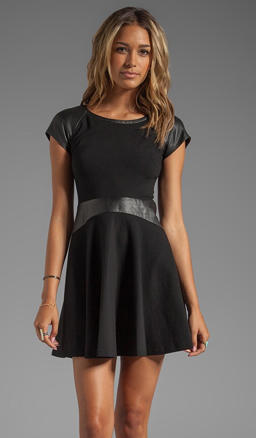 Delyse Leather Dress