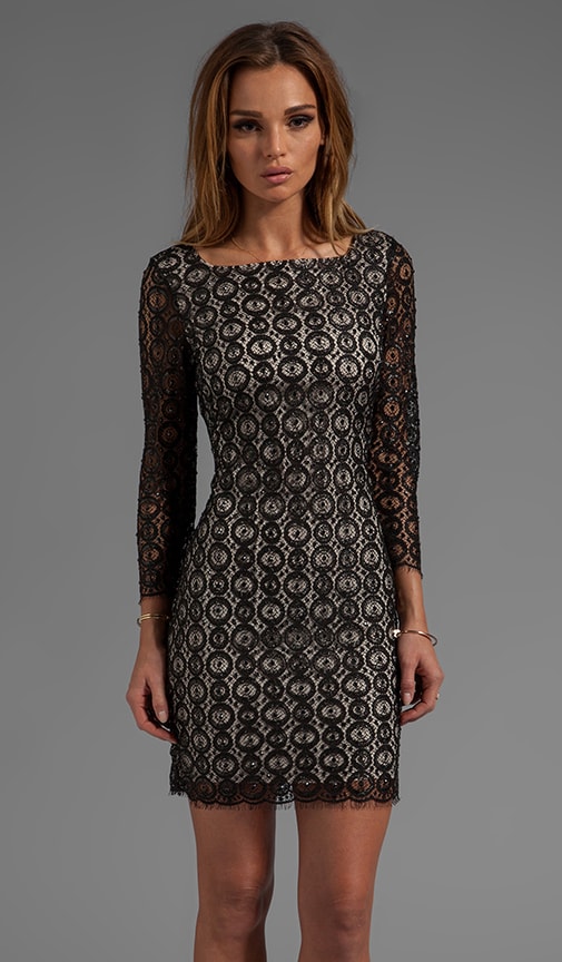 Zarah Beaded Lace Dress