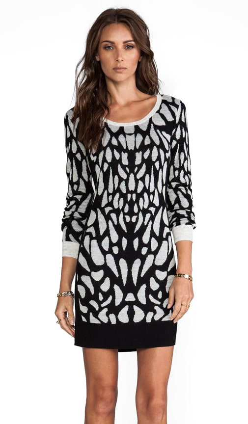 dvf sweater dress