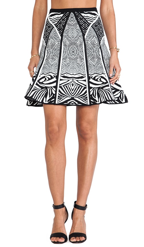 Samara Zebra Tattoo Skirt