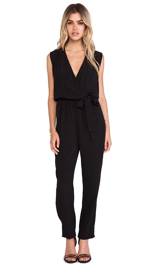 Diane von Furstenberg Rawena Jumpsuit in Black | REVOLVE