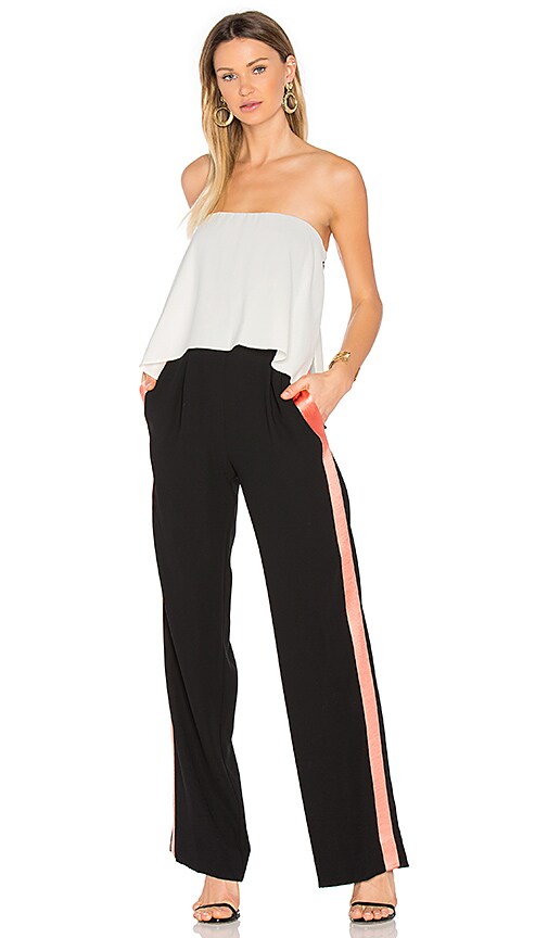 dvf black jumpsuit