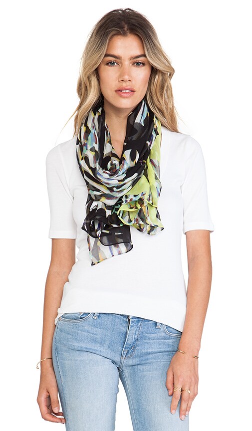 Washed Chiffon Scarf