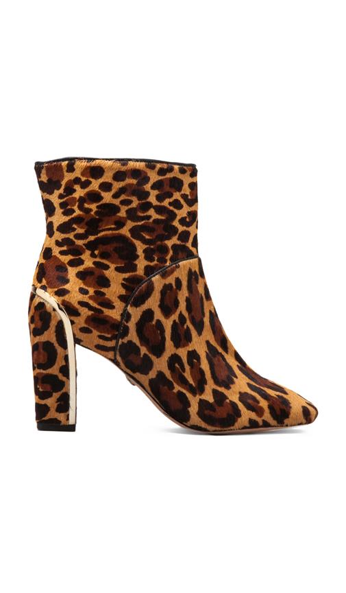 Glenda Bootie with Calf Hair
