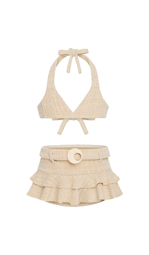 DEVON WINDSOR ENSEMBLE DE BAIN MIKA en Cream Taille 3-4yr Also en 1-2yr 5-6yr 160$
