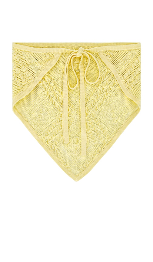  Devon Windsor Bandana In Yellow. 