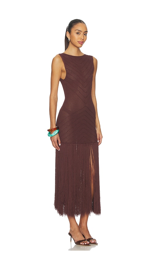 Devon Windsor Leiza Maxi Dress In Multi