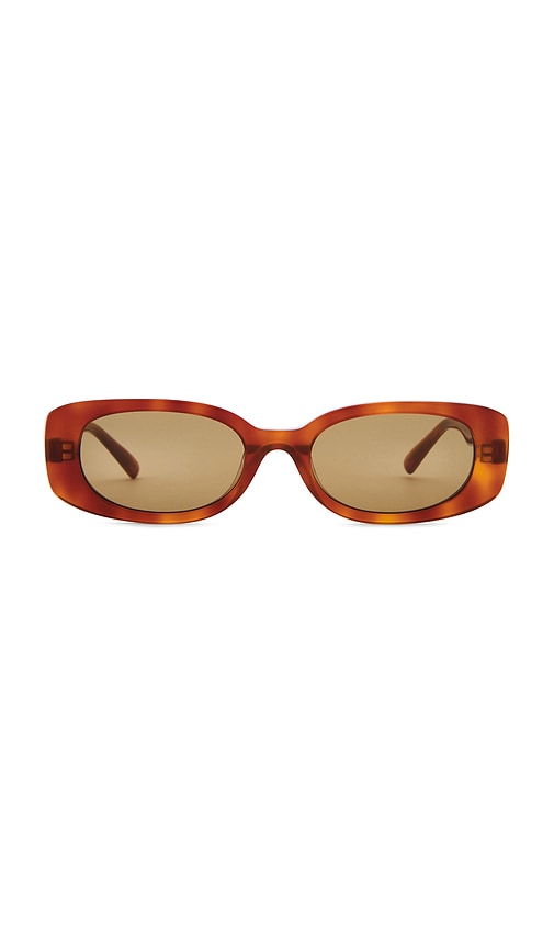 Milan Sunglasses in Rust.