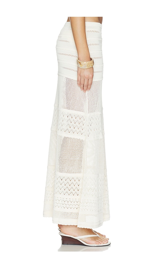  Devon Windsor Yasmin Skirt In Cream. Size S. Also In Xs, M, L. 