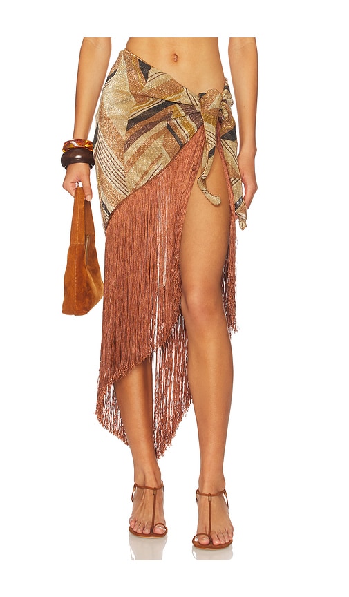 Devon Windsor Paxton Skirt In Brown