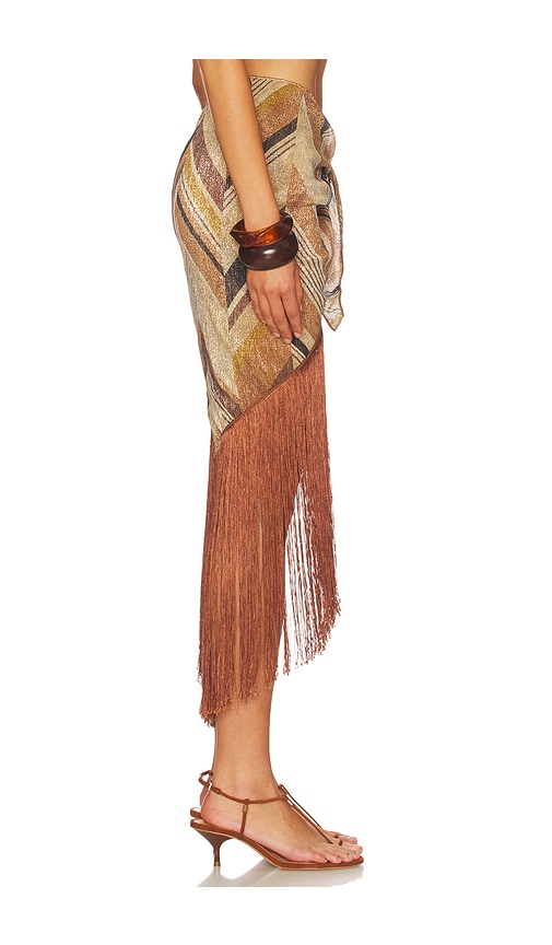 Devon Windsor Paxton Skirt In Brown