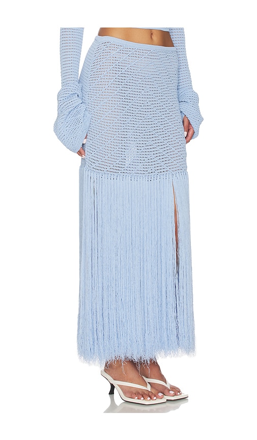 Devon Windsor Edna Maxi Skirt In Blue