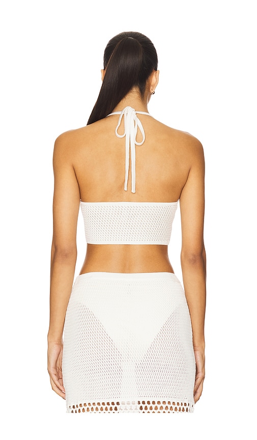  Devon Windsor Rammy Top In White. Size S. Also In M, L, Xl. 