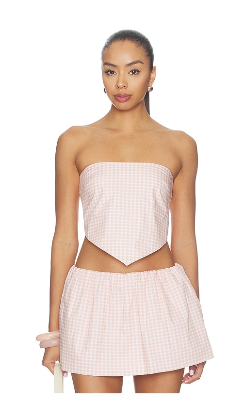 Kerri Top by DEVON WINDSOR in Blush