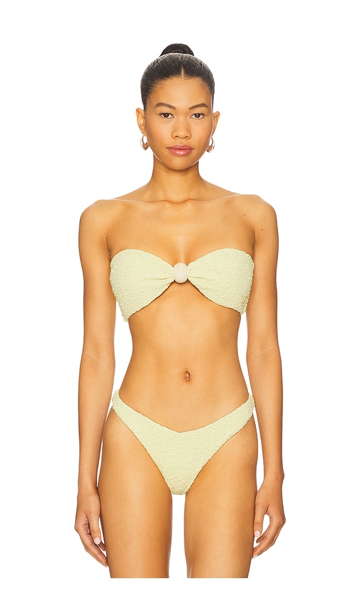 Noah Bikini Top in Yellow. - size XS (also in L, S)