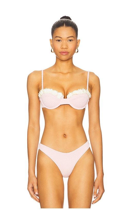 Georgie Bikini Top in Blush. - size XS (also in M)
