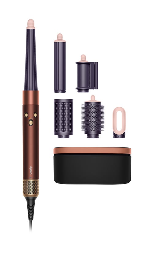 Dyson Special Edition Airwrap I.d. Straight+Wavy in Plum & Copper.